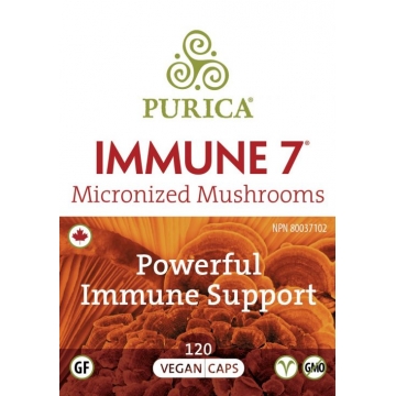 Purica Immue7天然有机菌菇精华胶囊增强免疫力系统