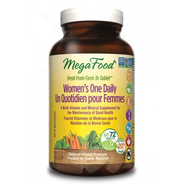 megafood 女性每日一粒综合维生素 日常保健 72粒