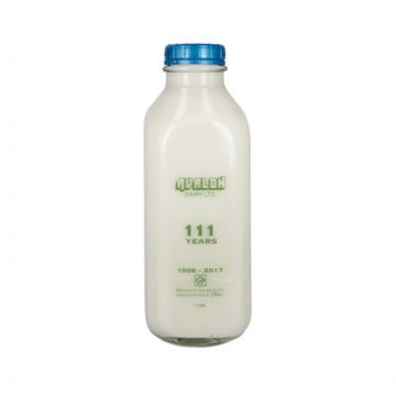 【冷藏】Avalon Dairy 2%有机牛奶 1L（蓝色）