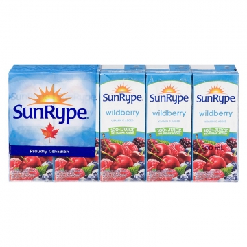 SunRype  野莓汁 5*200ml