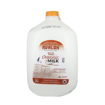 【冷藏】Avalon Dairy 3.25%有机牛奶 4L