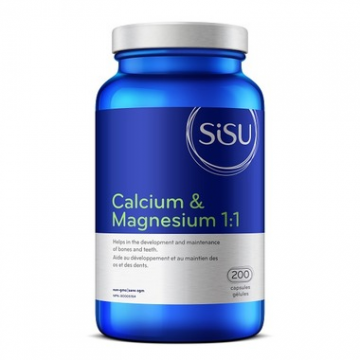 SISU 钙镁1：1 200粒Calcium & Magnesium 1:1