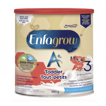 【促销】Enfamil加拿大美赞臣3段Enfagrow A+ 高钙幼儿奶粉 1-3岁加拿大进口 6促销