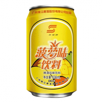 珠江啤酒 菠萝啤   330ml*6罐