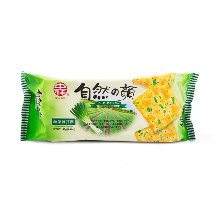 中祥 自然之颜蔬菜苏打饼140g 2包 Tmart Supply Chain Inc 专业提供水果蔬菜 海鲜水产 肉禽蛋奶 熟食腊味等生鲜食品