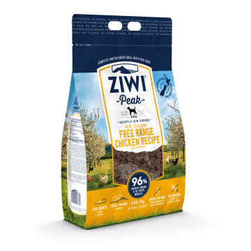 【促销】ZiwiPeak滋益巔峰天然狗糧 4kg 無谷鮮肉風乾全犬通用糧新西蘭進口狗主食 雞肉口味