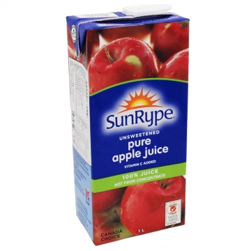 SunRype 苹果果汁    1L/瓶
