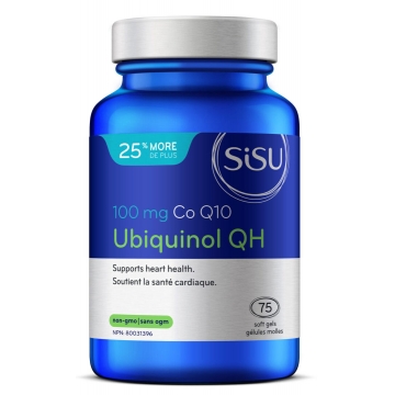 速效辅酶 Ubiquinol QH 100mg（还原型/活性形式）(75粒）