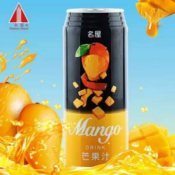 台湾原装进口饮料名屋芒果汁饮料罐装浓缩果汁饮料500ml罐