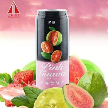 台湾原装进口饮料名屋红番石榴汁饮料罐装浓缩果汁饮料500ml罐